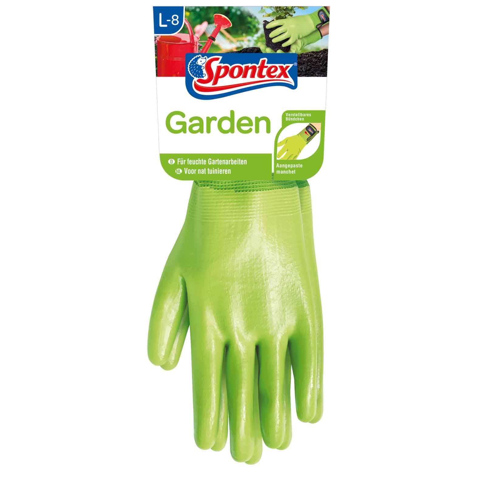 Spontex Gartenhandschuhe Garden - Größe:8