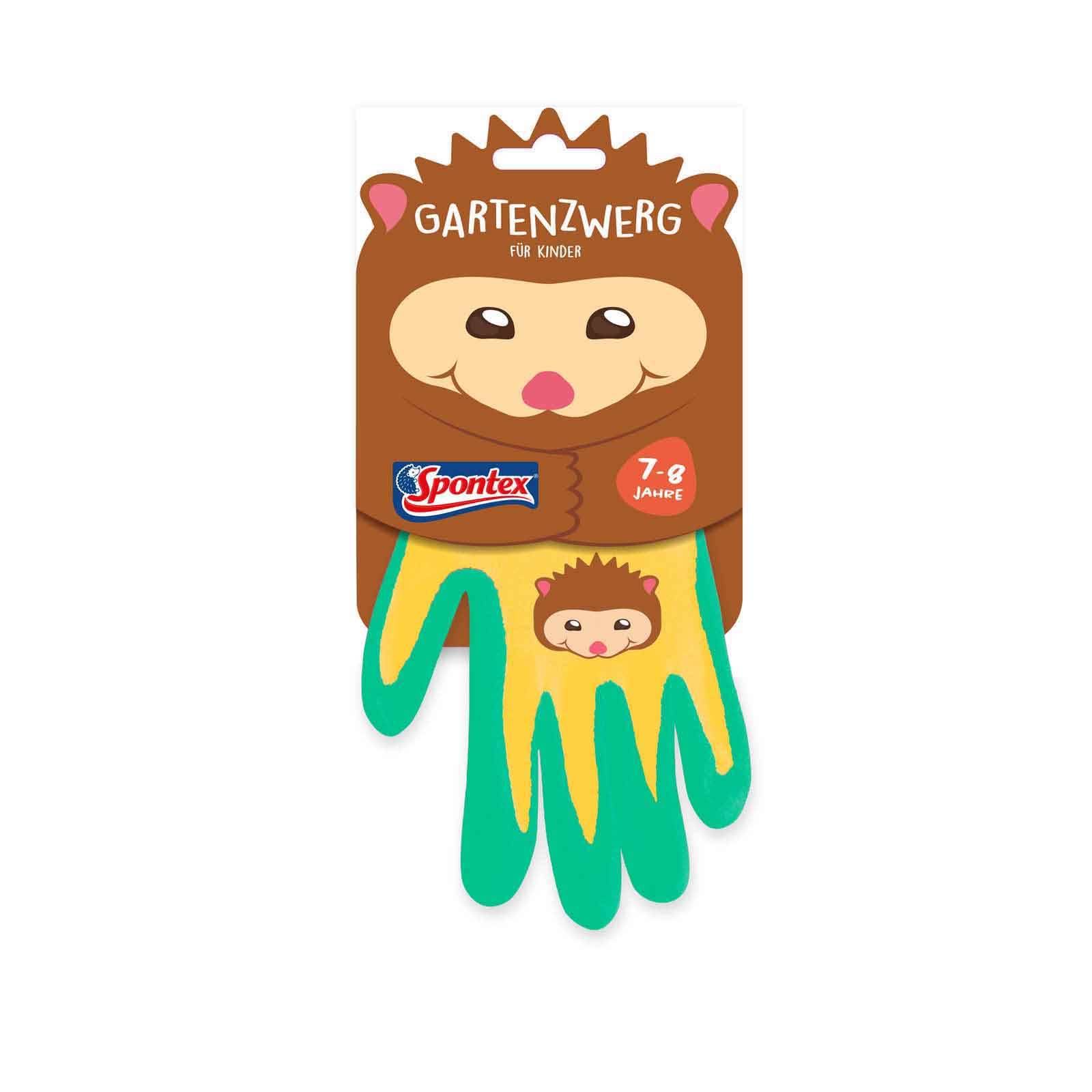 Spontex Kinderhandschuhe Gartenzwerg - Größe:7-8 Jahre
