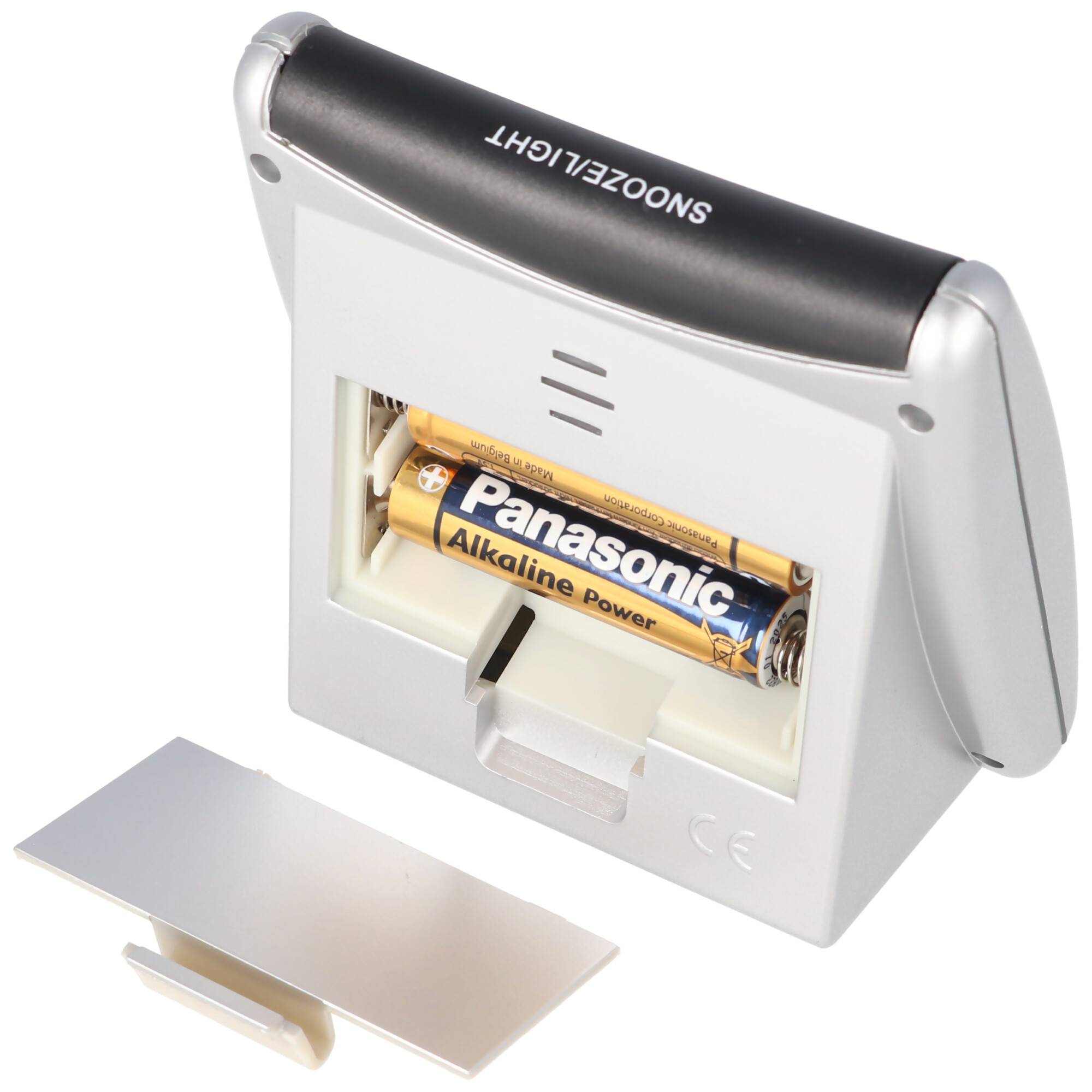 Funkwecker klassisch silber schwarz