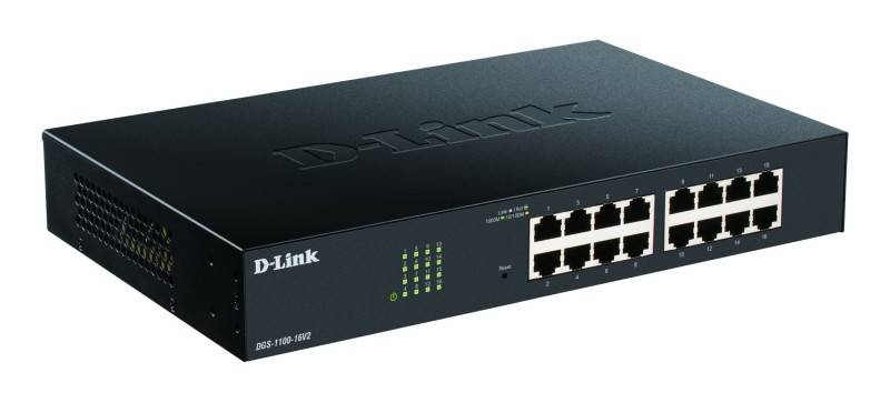 D-Link DGS 1100-16V2 - Switch - Smart - 16 x 10/100/1000