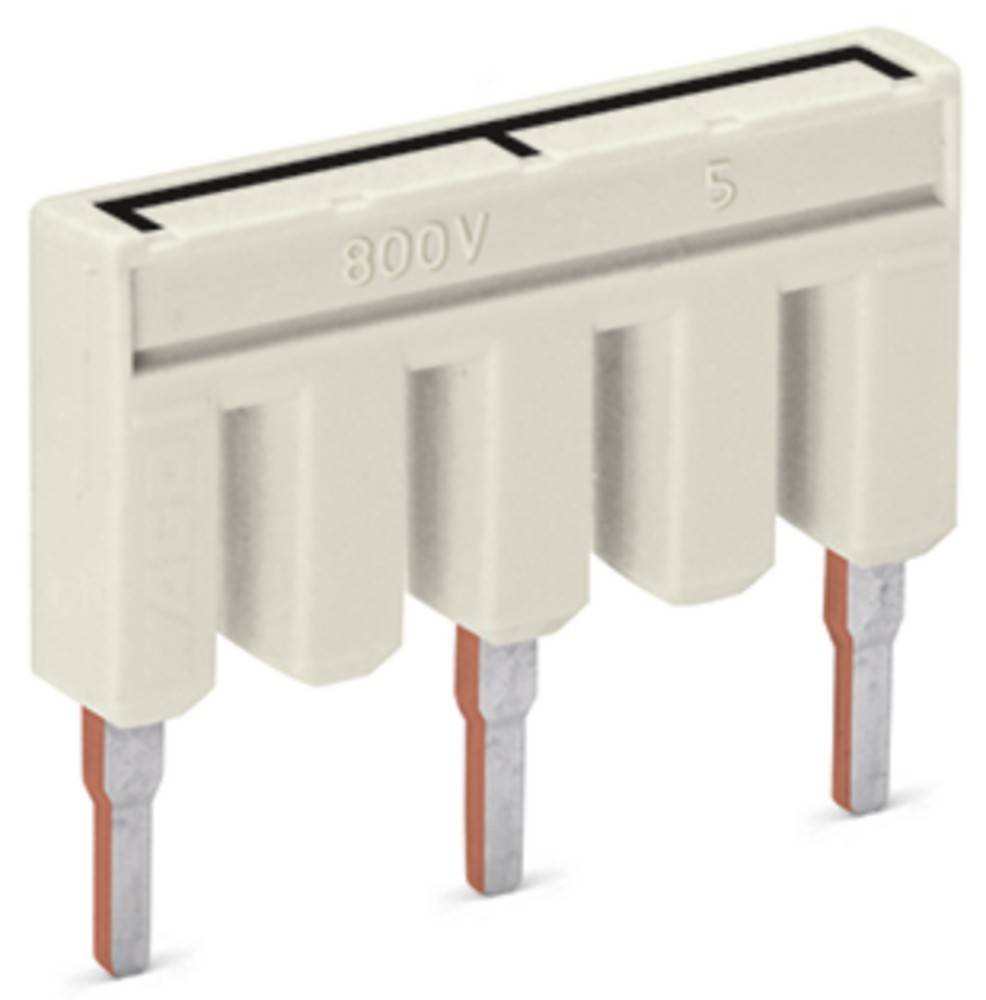 „Eine beige elektronische Komponente mit fünf Metallstiften, die mit einer Spannung von 800V beschriftet ist, möglicherweise ein Verbinder oder Sicherungshalter für elektrische Geräte.