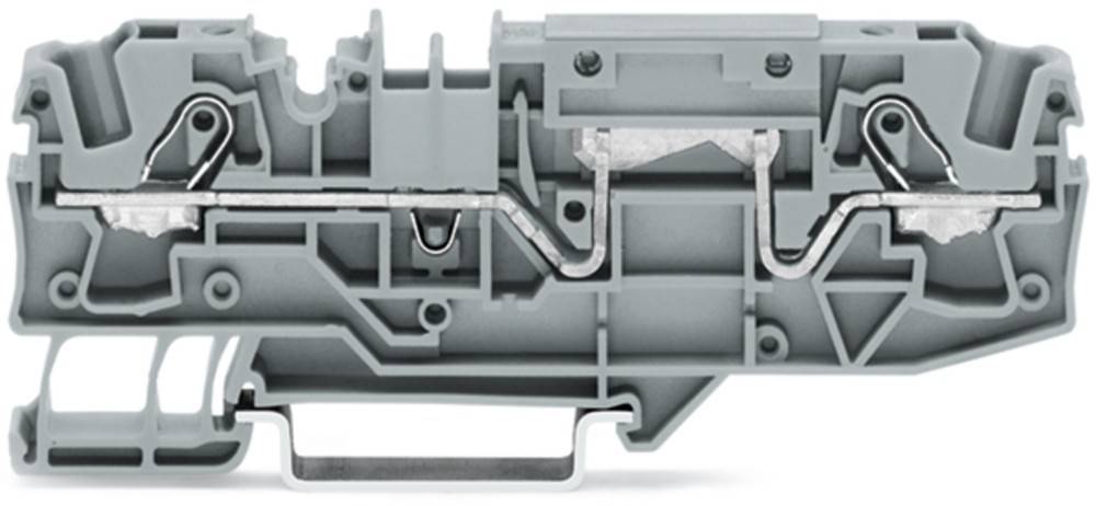 Nahaufnahme einer grauen mechanischen Komponente mit komplexen Rillen und Metallteilen, die häufig in industrieller oder elektrischer Ausrüstung verwendet wird.