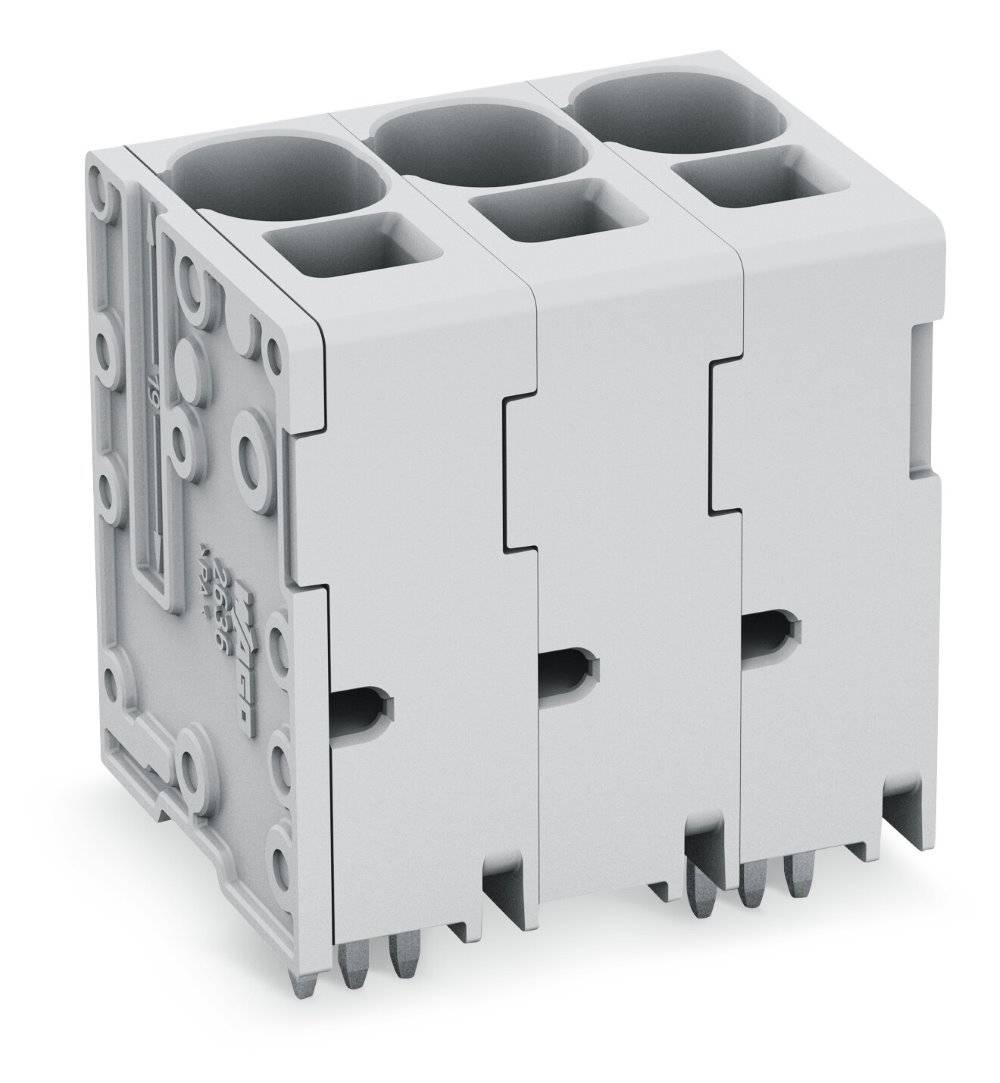 Wago Leiterplattenklemme;16 mm²;Rastermaß 10 mm;weiß - 2636-3101/000-050 - 100 Stück