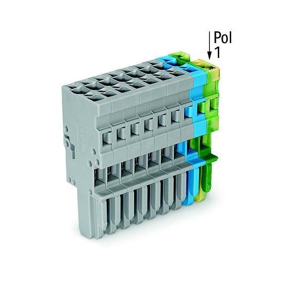 WAGO GmbH & Co. KG 1-Leiter-Federleiste 769-109/000-038