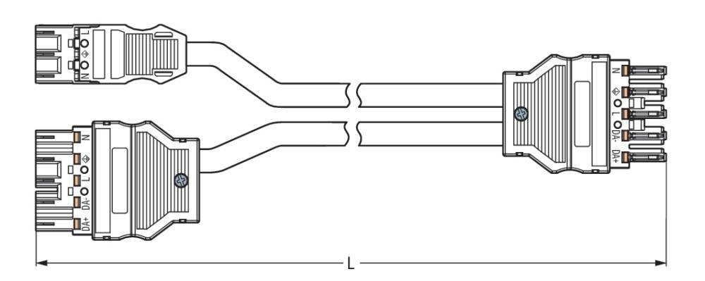 WAGO GmbH & Co. KG konfektionierte Y-Leitung 771-5001/223-000