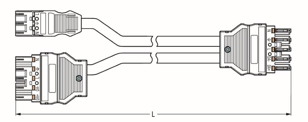 WAGO GmbH & Co. KG konfektionierte Y-Leitung 771-5001/181-000