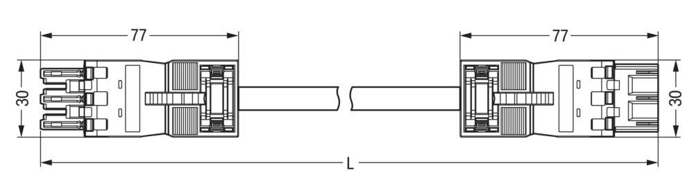 WAGO GmbH & Co. KG konfekt.Verbindungsleitung 771-6993/017-702