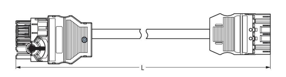 WAGO GmbH & Co. KG konfekt.Verbindungsleitung 771-8965/007-101