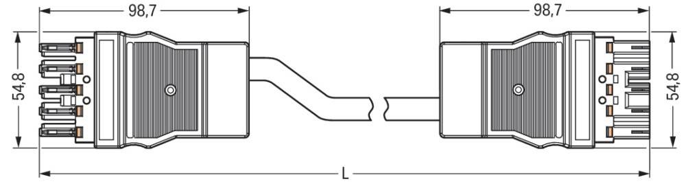 WAGO GmbH & Co. KG konfekt.Verbindungsleitung 771-8995/018-301