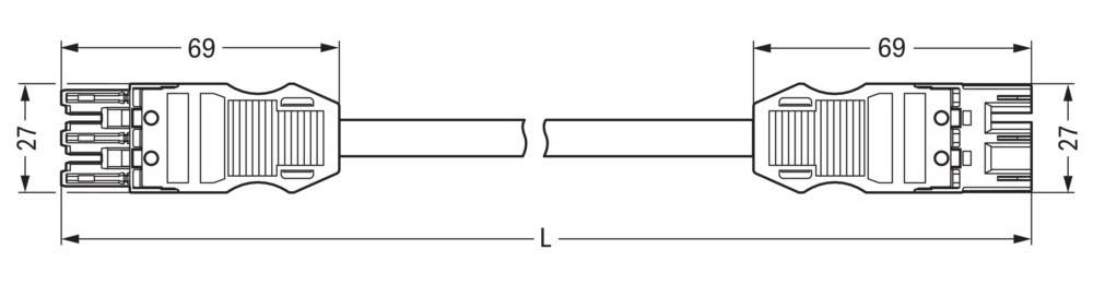 WAGO GmbH & Co. KG konfekt.Verbindungsleitung 771-9973/006-105