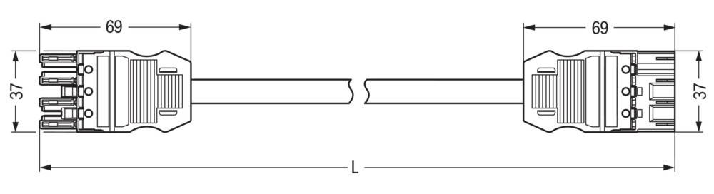 WAGO GmbH & Co. KG konfekt.Verbindungsleitung 771-9994/005-707