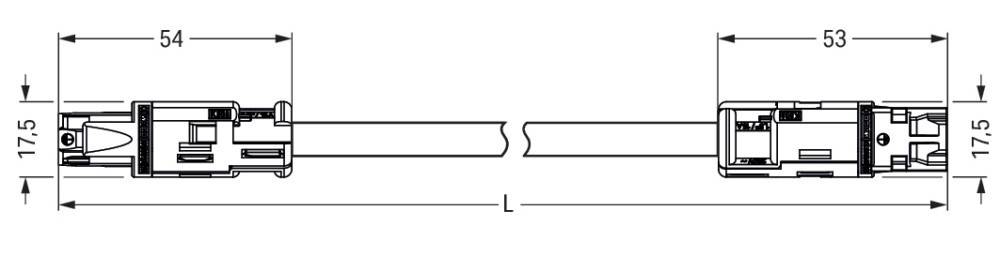 WAGO GmbH & Co. KG konfekt.Verbindungsleitung 774-9973/016-705