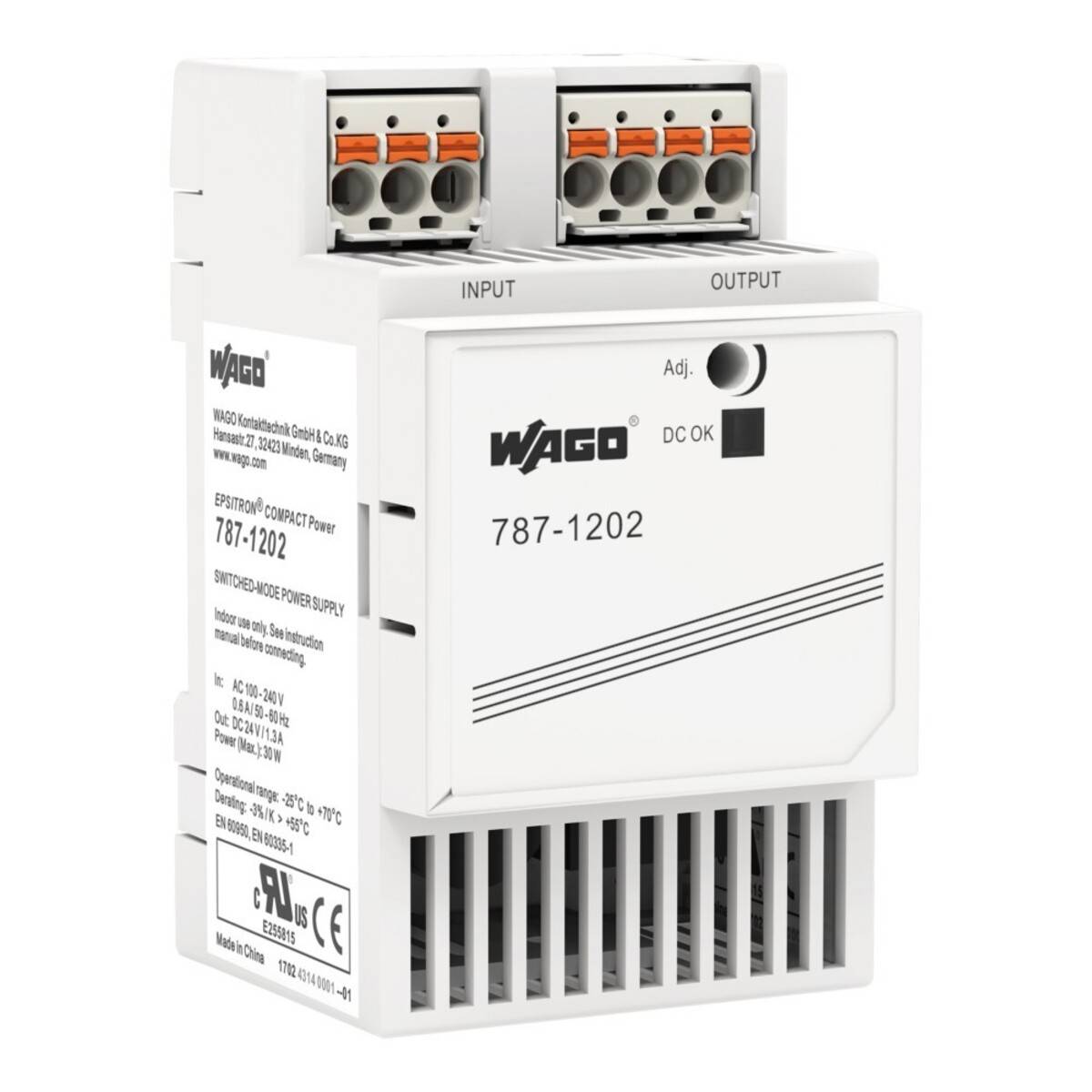 WAGO GmbH & Co. KG Power Netzgerät 787-1202