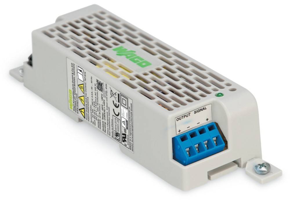 Ein rechteckiges elektronisches Gerät mit der Aufschrift 