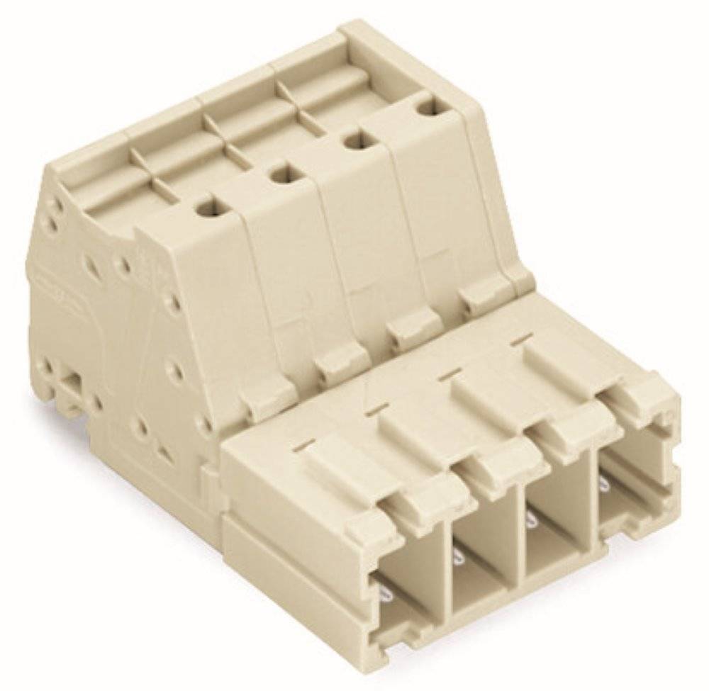 Wago 1-Leiter-Stiftleiste;Push-in CAGE CLAMP®;10 mm²;lichtgrau - 831-3205/000-9034 - 24 Stück