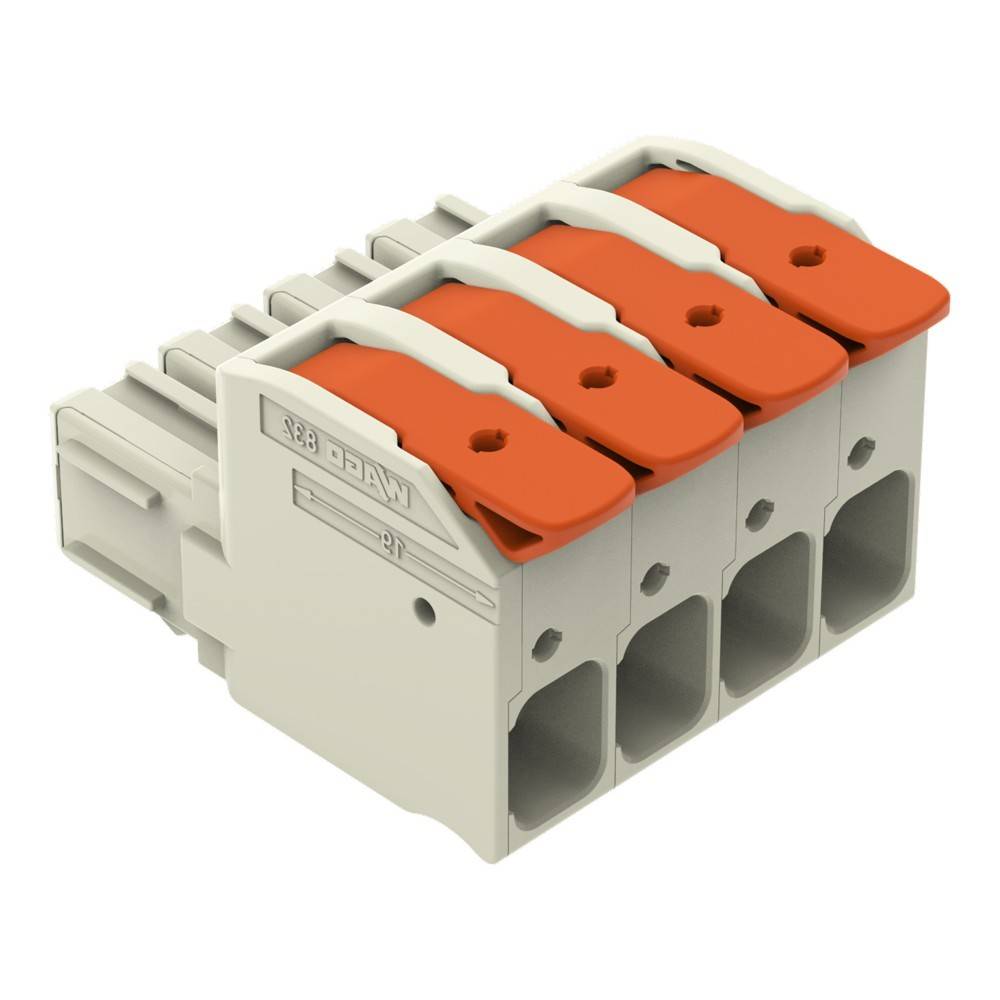 WAGO GmbH & Co. KG 1-Leiter-Federleiste Hebel 832-1104
