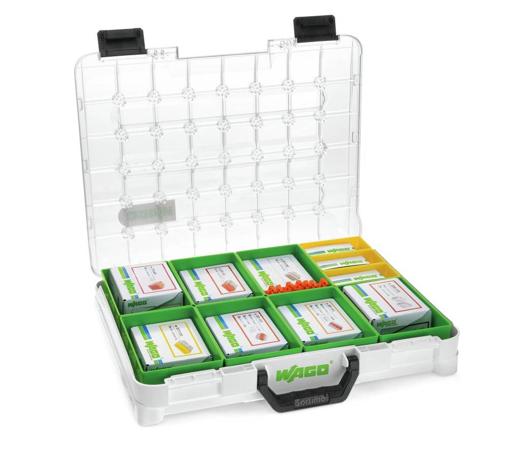 Wago Verbindungsklemmenset;T-BOXX®;Serien 221, 2273, 773, 224, 243; - 887-912 - 1 Stück