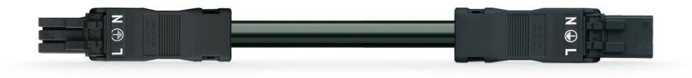 Wago konfektionierte Verbindungsleitung;Eca;Buchse Stecker;schwarz - 891-8993/005-301 - 1 Stück