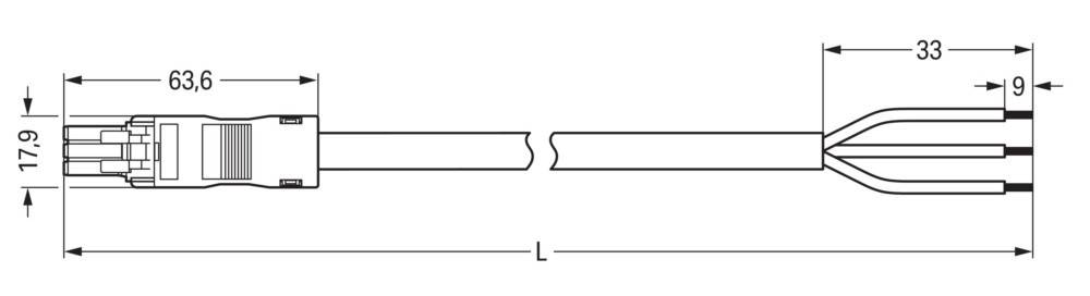 WAGO GmbH & Co. KG konfekt. Anschlussleitung 891-8993/105-103
