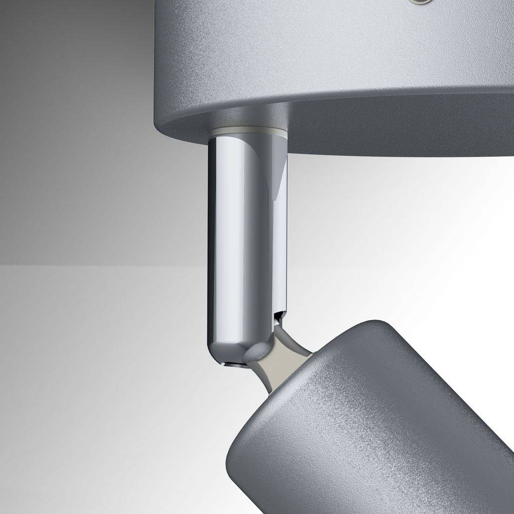 LED Deckenlampe Wohnzimmer schwenkbar GU10 Metall Decken-Spot Leuchte 1-flammig