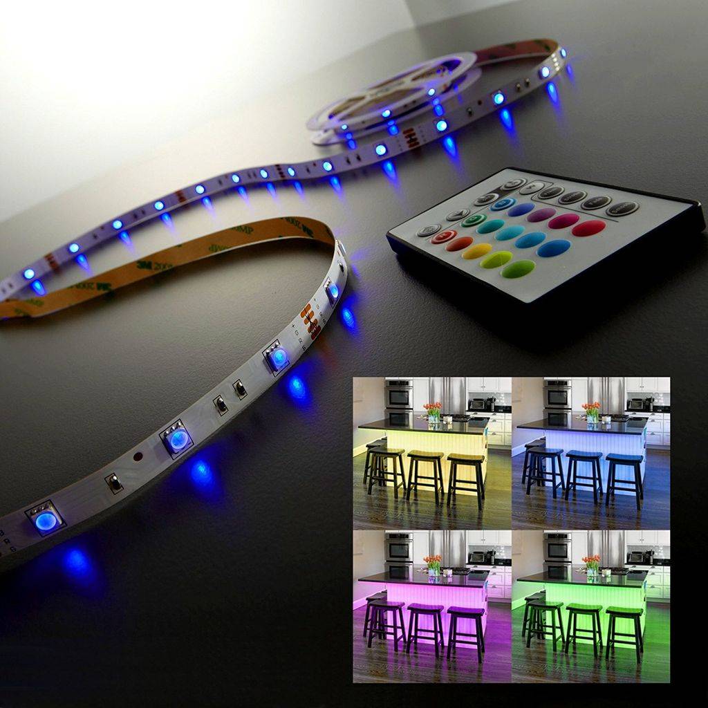 2-10m LED Band Streifen RGB Stripe Lichtleiste Lichtschlauch Farbwechsel TV