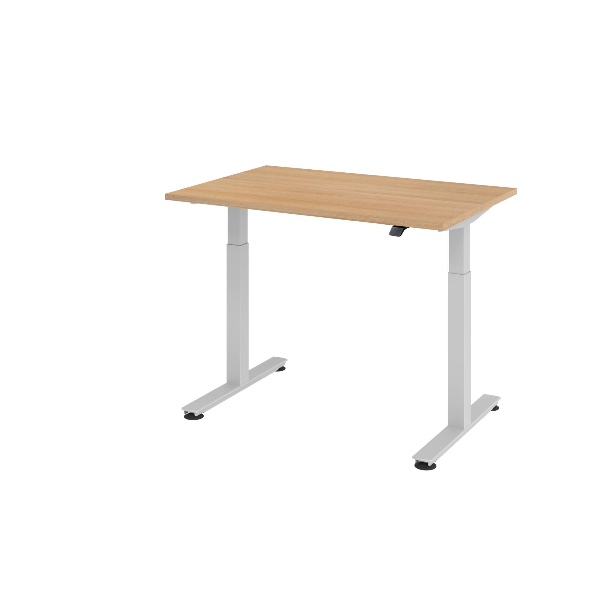 Hammerbacher Schreibtisch VXMST12/E/S 120x80cm eiche