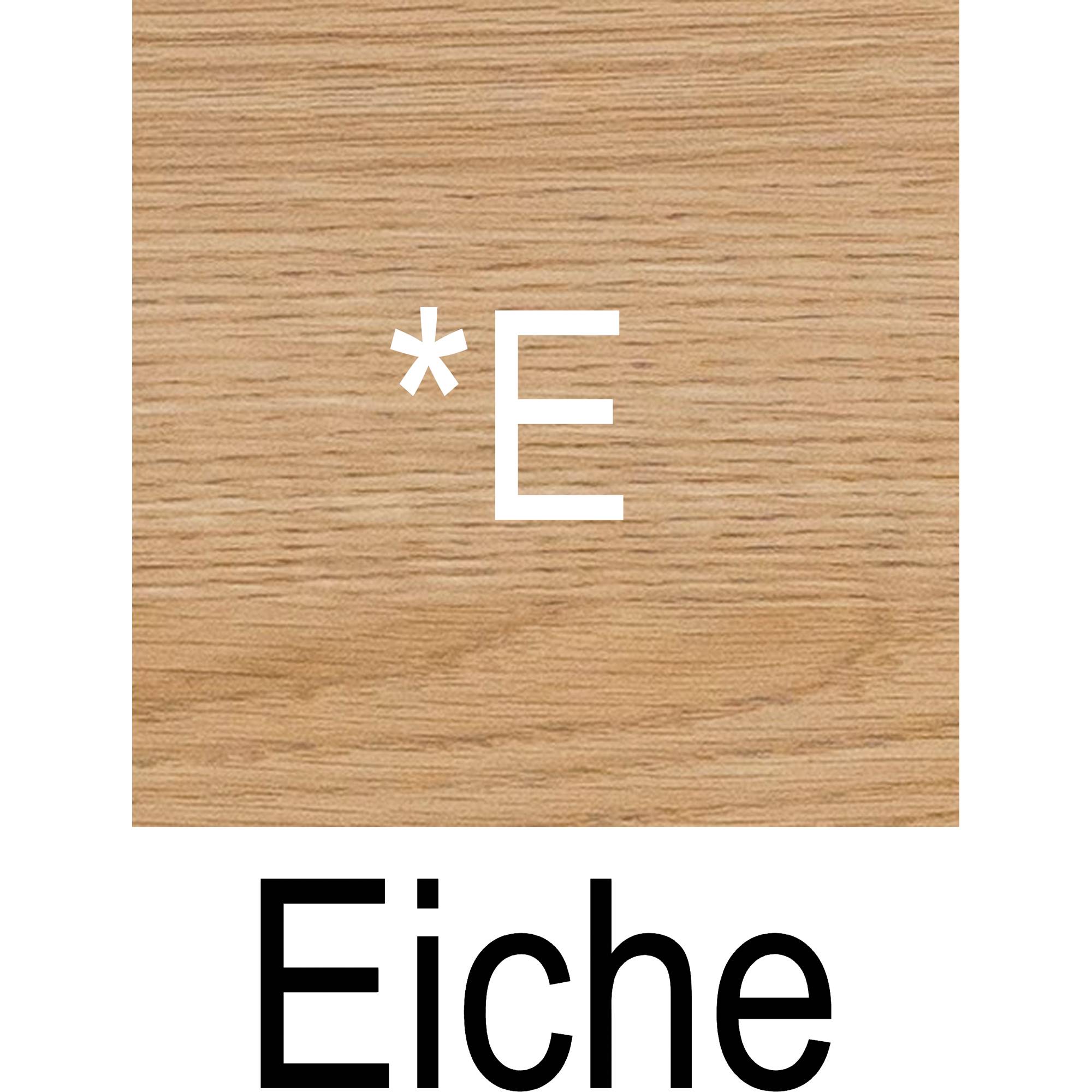 Hammerbacher Schreibtisch VHS18/E/S 180x100cm eiche