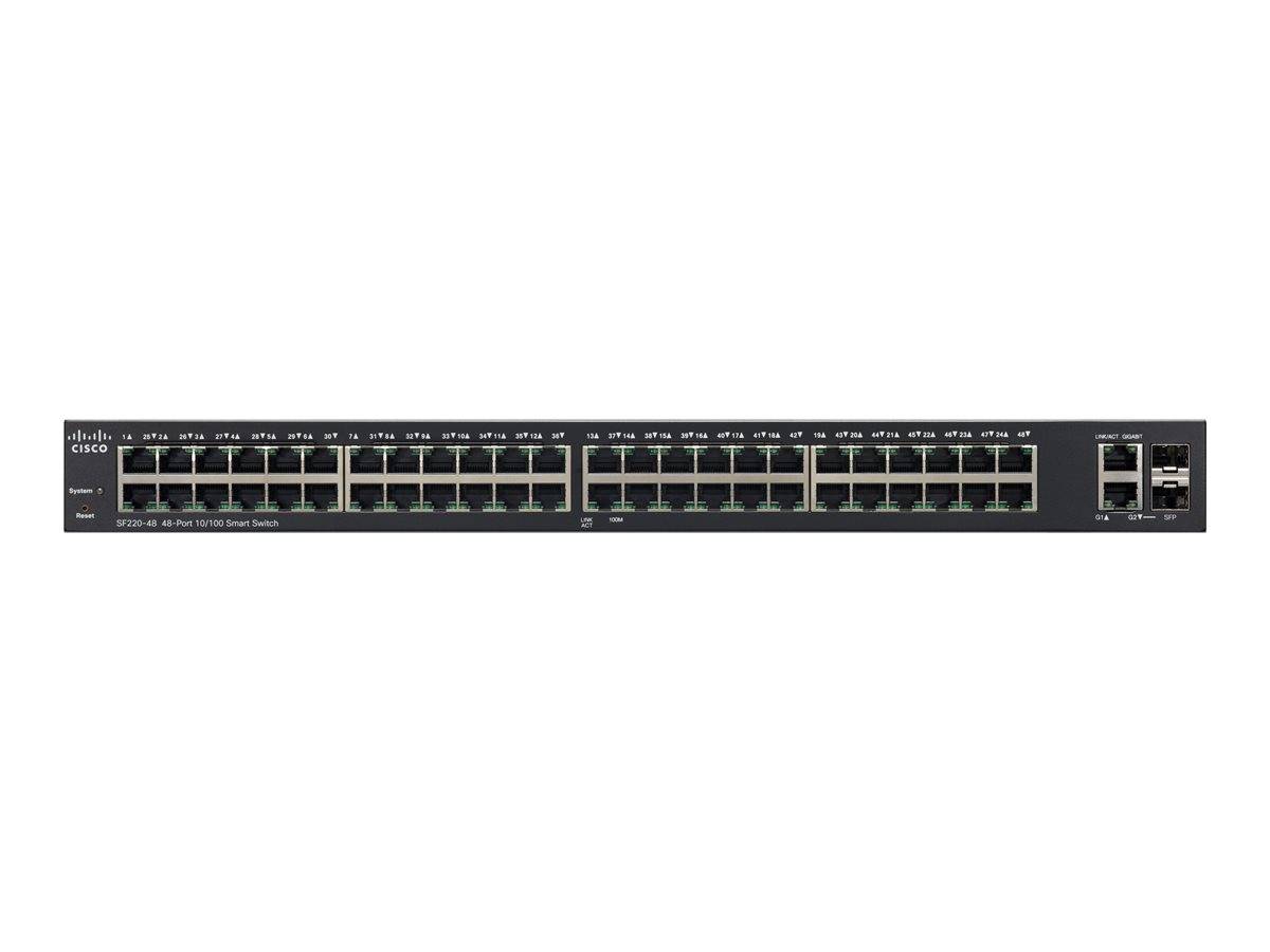 Cisco 220 Series SF220-48 - Switch - managed