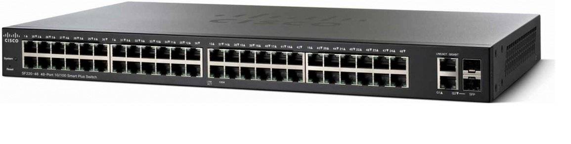 Cisco 220 Series SF220-48 - Switch - managed