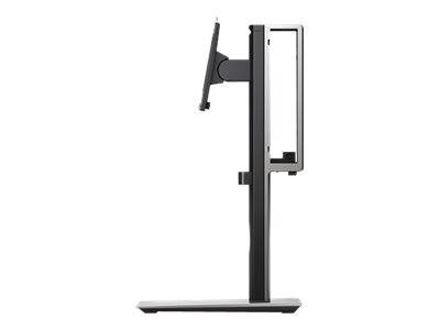 Dell Micro Form Factor All-in-One Stand MFS18 - Aufstellung für Monitor / Mini-PC - Bildschirmgröße: 48.3-68.6 cm (19-27) - Montageschnittstelle: