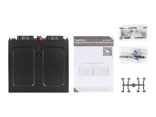 ICY Dock ToughArmor MB998IP-B - Gehäuse für Speicherlaufwerke - 2.5" (6.4 cm)
