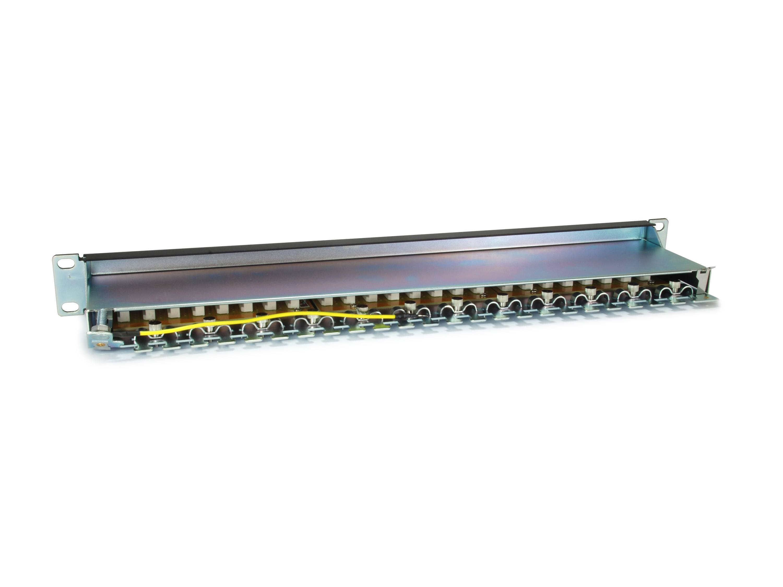equip Pro - Patch Panel - RJ-45 X 24 - Schwarz - 1U - 48.3 cm (19")