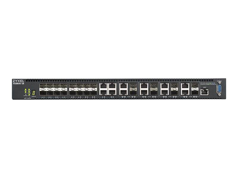 ZyXEL XS3800-28 MultiGig Switch 28-Port L2+ mgd MultiGig 8x