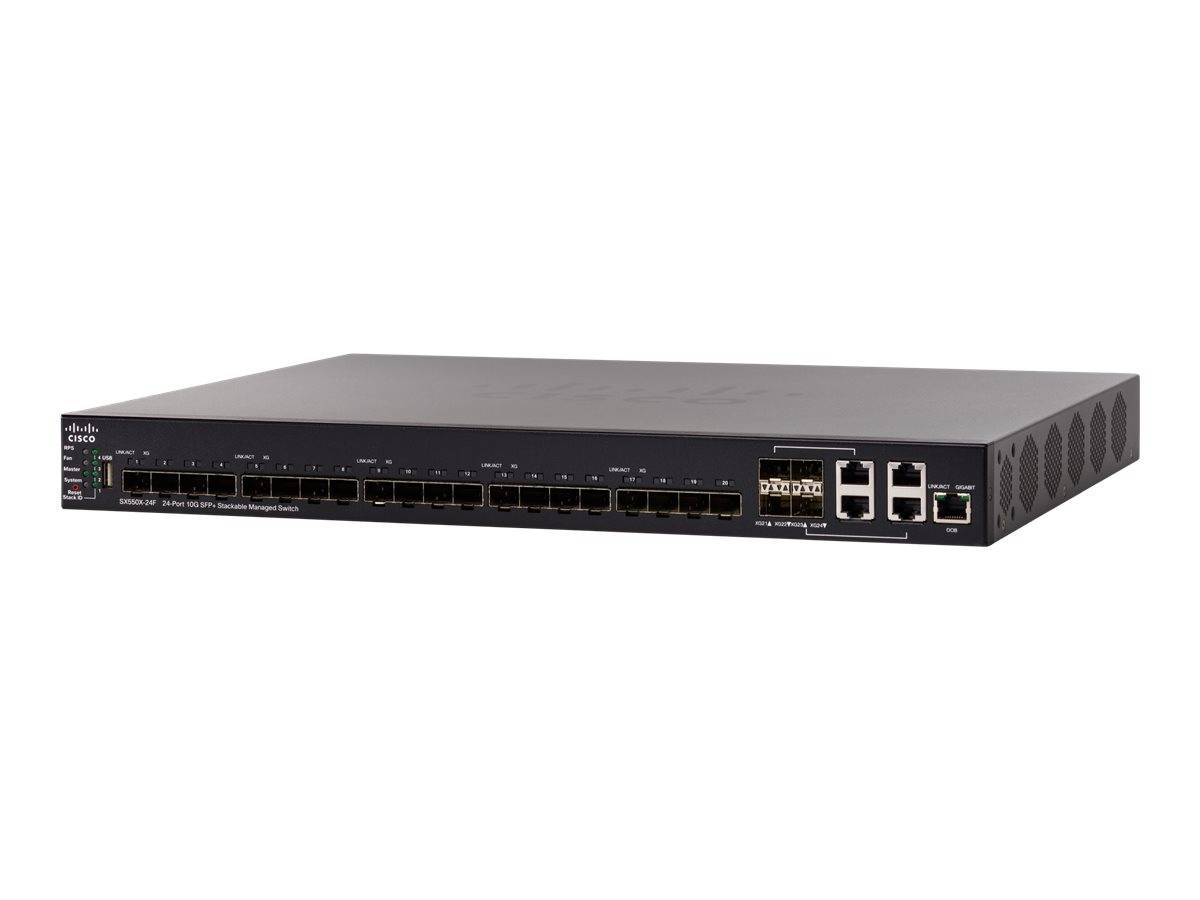 Cisco 550X Series SX550X-24F - Switch - L3 - managed