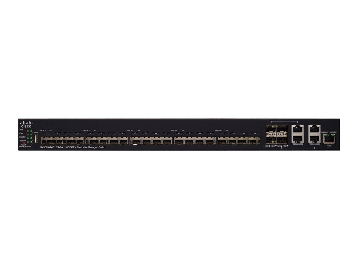 Cisco 550X Series SX550X-24F - Switch - L3 - managed