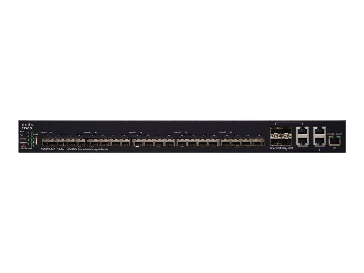 Cisco 550X Series SX550X-24F - Switch - L3 - managed