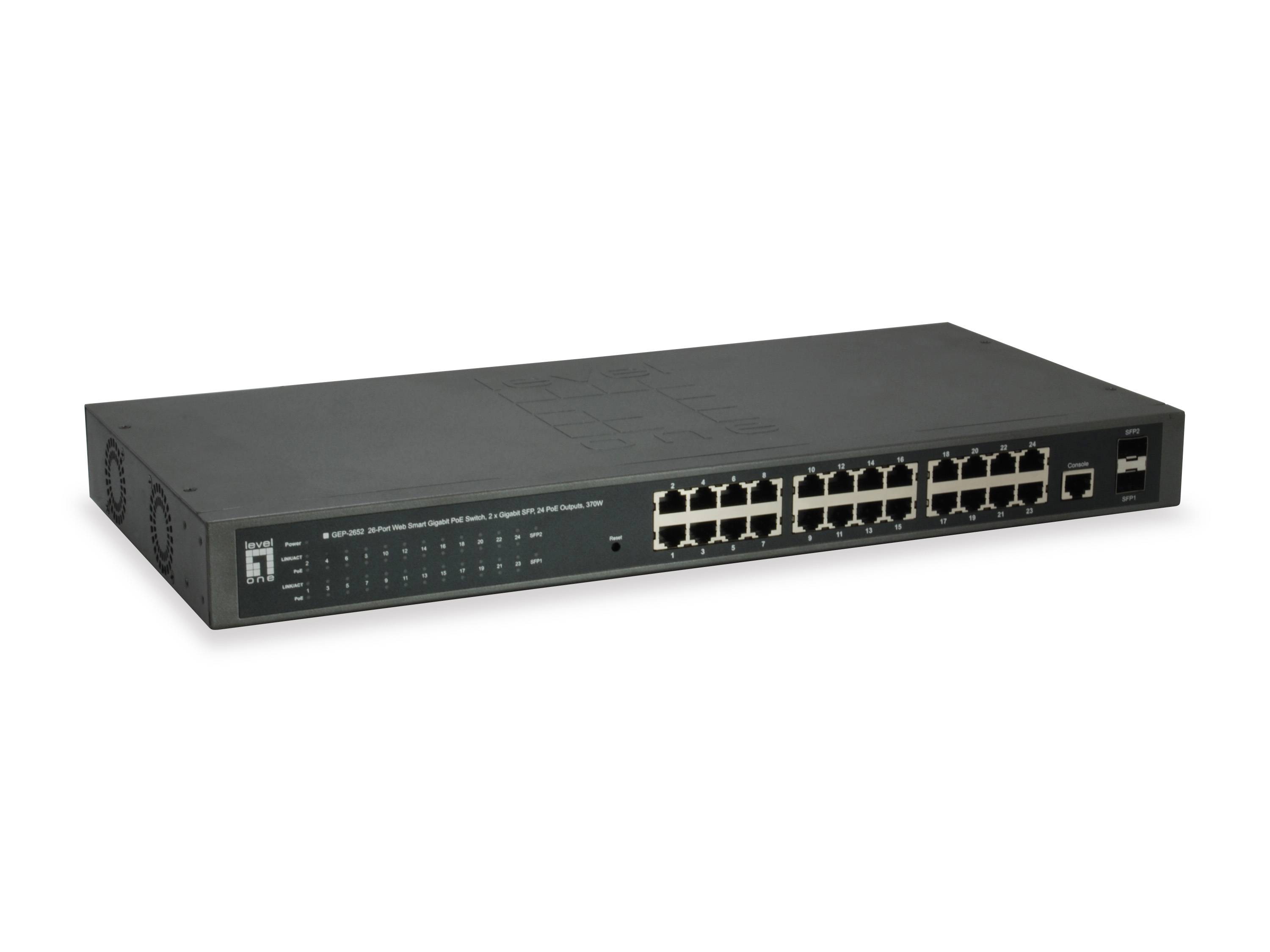 Schalter 24x GE GEP-2652 2xGSFP 19