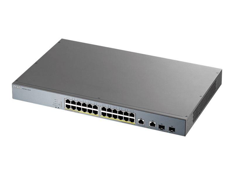 Zyxel GS1350-26HP - Switch - Smart - 24 x 10/100/1000 (PoE+)