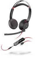 Poly Blackwire 5220 - 5200 Series - Headset - On-Ear