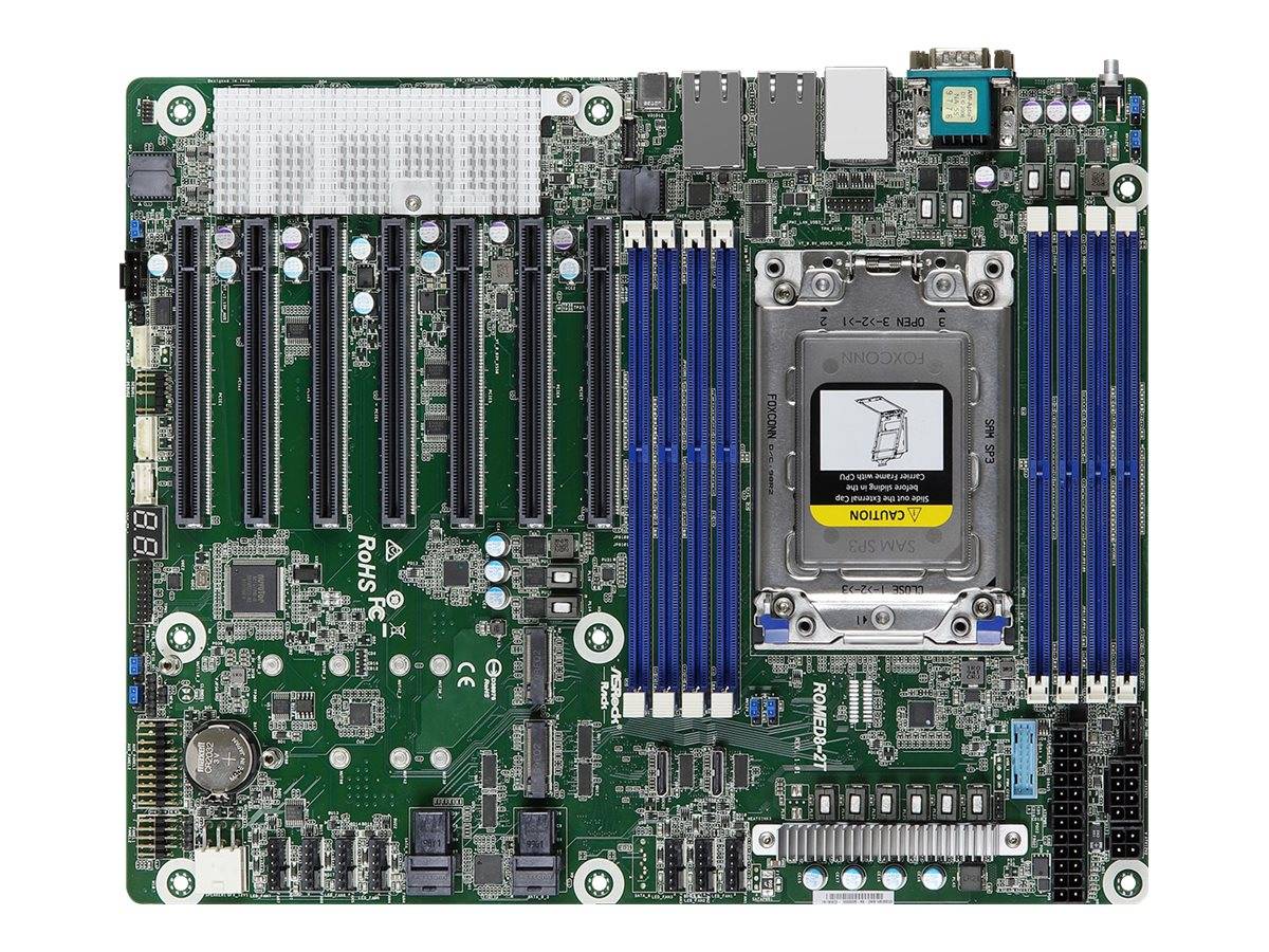 ASRock Rack ROMED8-2T - Motherboard - ATX - Socket SP3