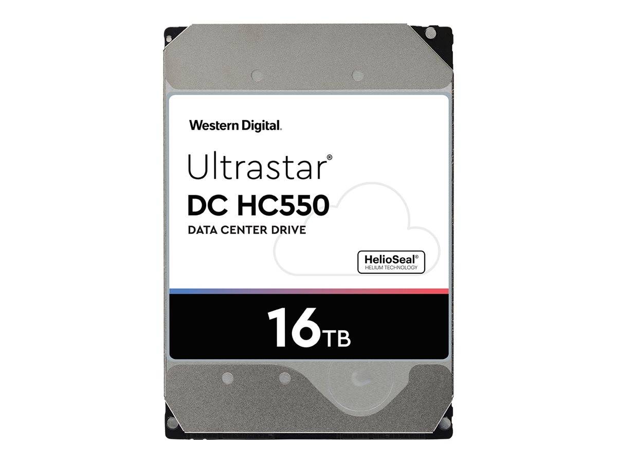 WD Ultrastar DC HC550 WUH721816ALE6L4 - Festplatte - 16 TB - intern - 3.5" (8.9 cm)