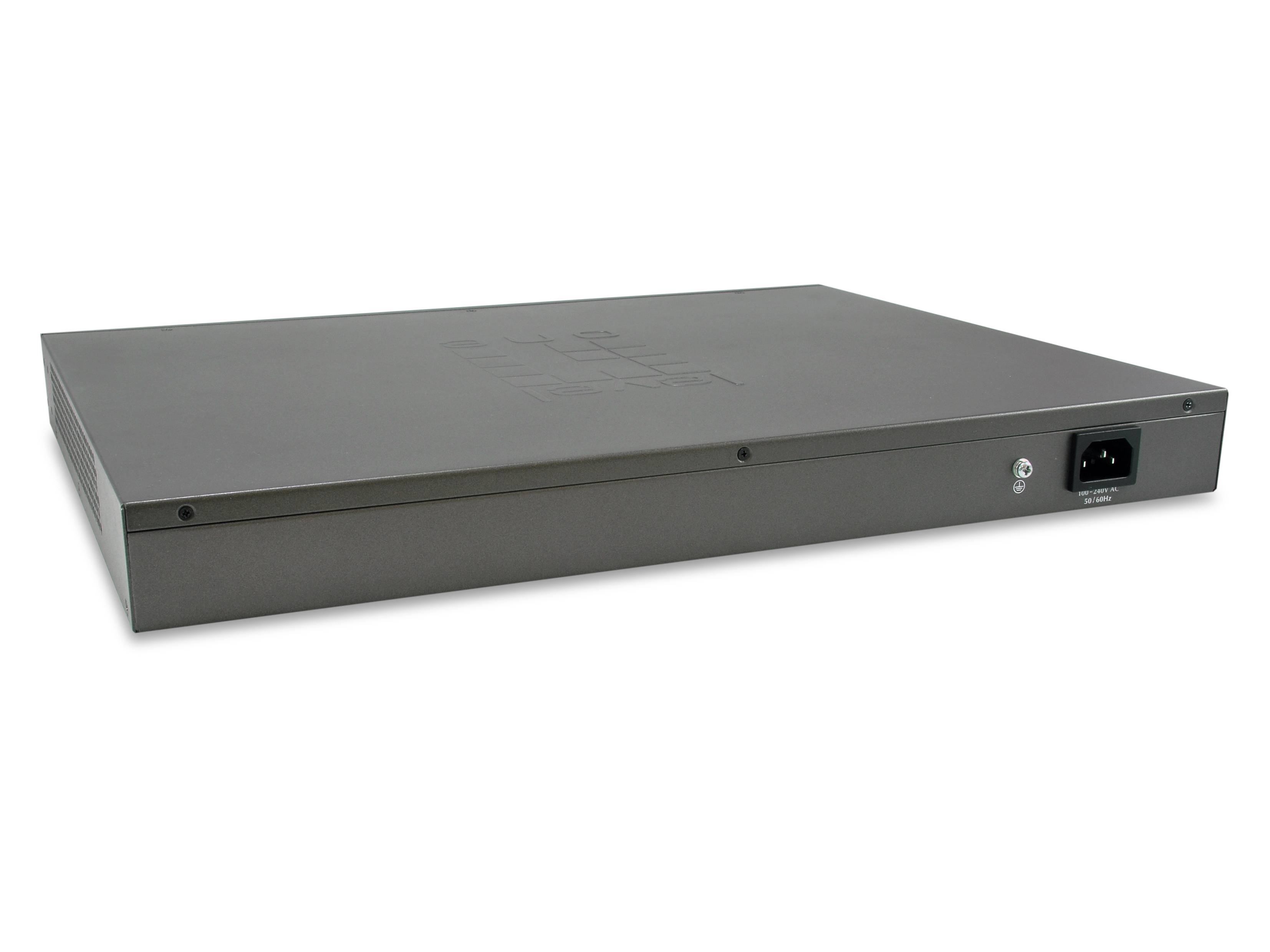 LevelOne GTP-2871 - Switch - L3 Lite - managed - 24 x 10/100/1000 (PoE+)