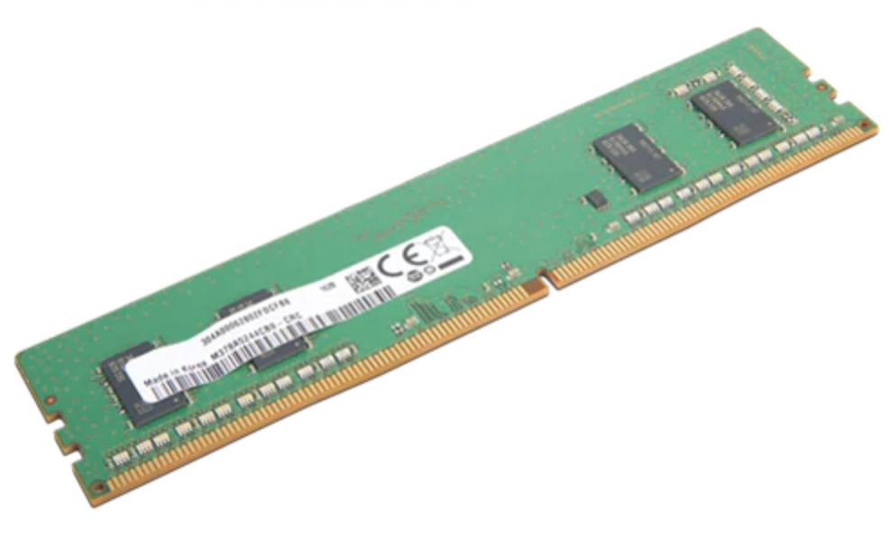 Lenovo - DDR4 - Modul - 16 GB - DIMM 288-PIN - 2933 MHz / PC4-23400 - 1.2 V - ungepuffert - non-ECC - CRU - grün - für ThinkCentre M70s 11DB, 11DC