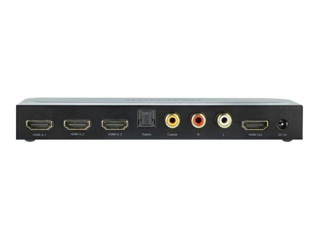 DeLOCK - Video/Audio-Schalter - 3 x HDMI - Desktop