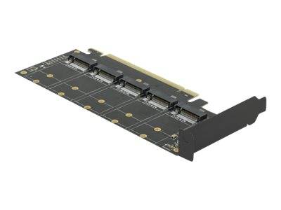 DeLOCK PCI Express x16 Card to 5 x internal M.2 Key B / SATA