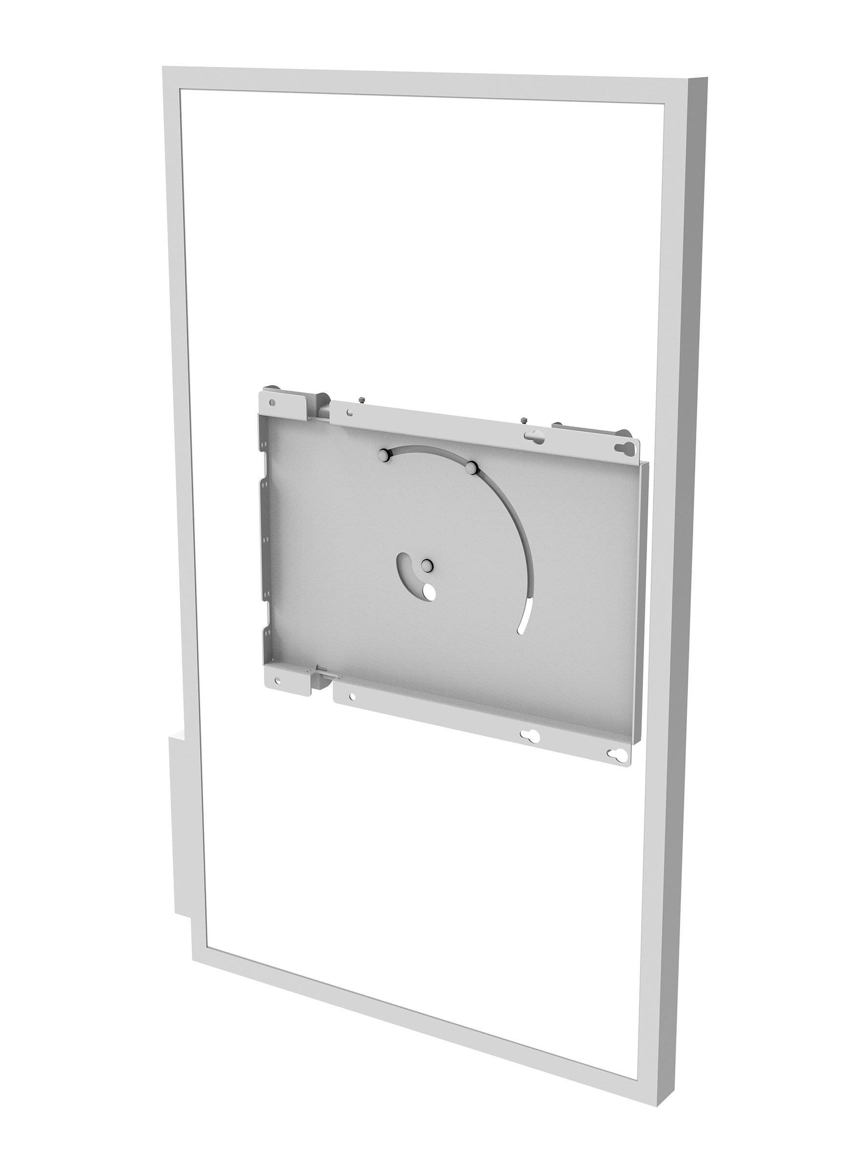 Peerless Rotational Mount Interface RMI3-FLIP2 - Befestigungskit - für LCD-Display - Weiß glänzend - Bildschirmgröße: 13