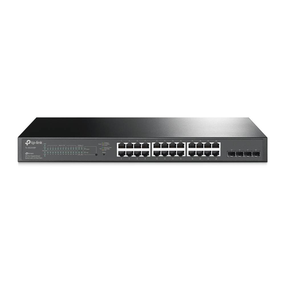 TP-Link JetStream TL-SG2428P - Switch - Smart - 24 x 10/100/1000 (PoE+)