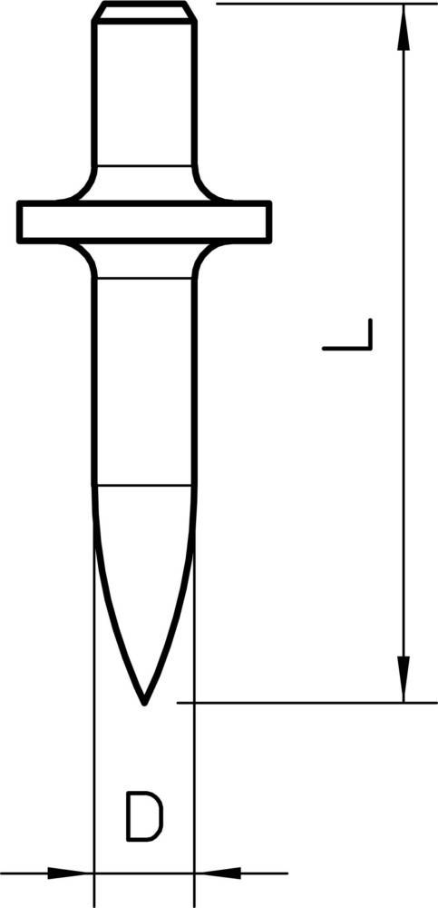 OBO Bettermann Einschlagdübel 903 RB 18