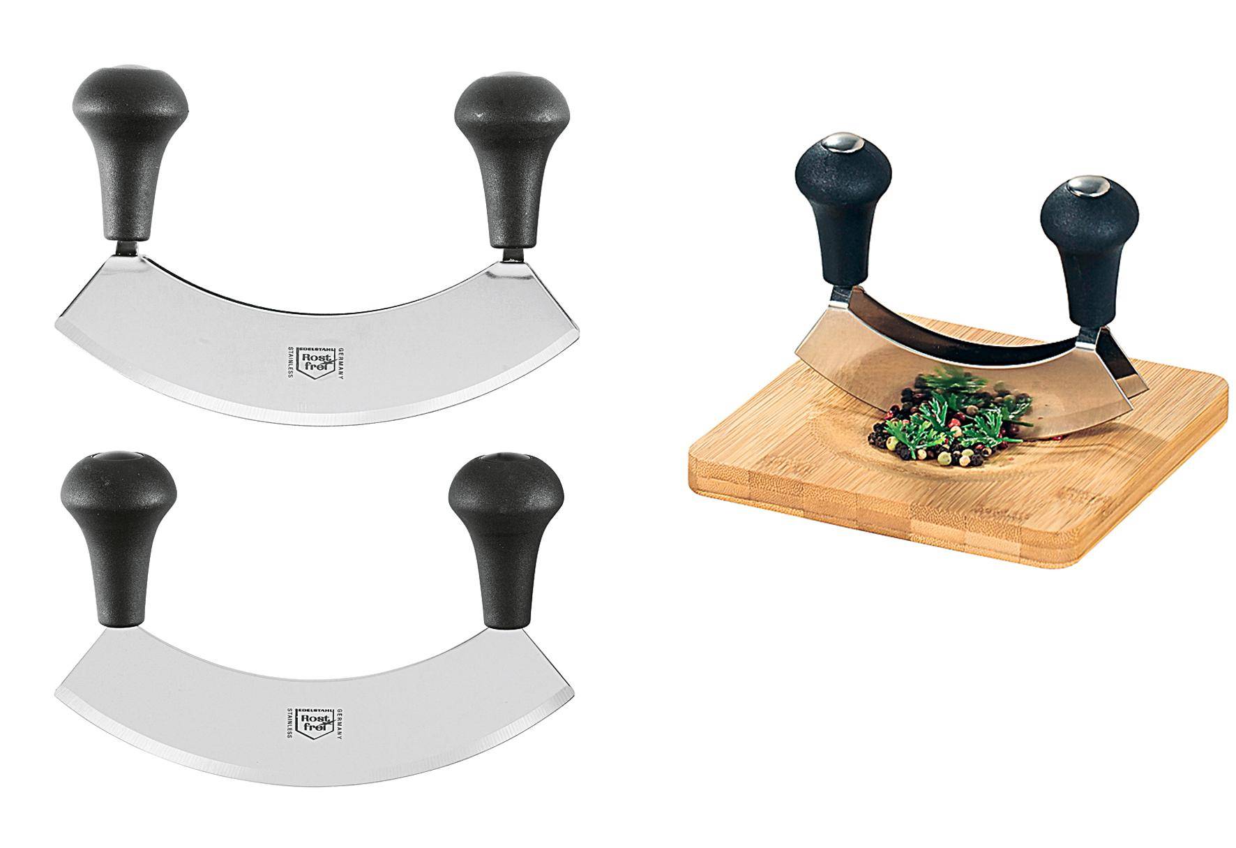 KESPER Kruterschneidebrett mit Wiegemesser