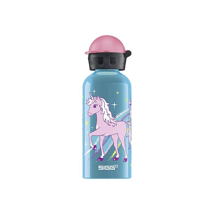 SIGG 8625.90 Flasche Bella Unicorn 0,4l, blau/rosa